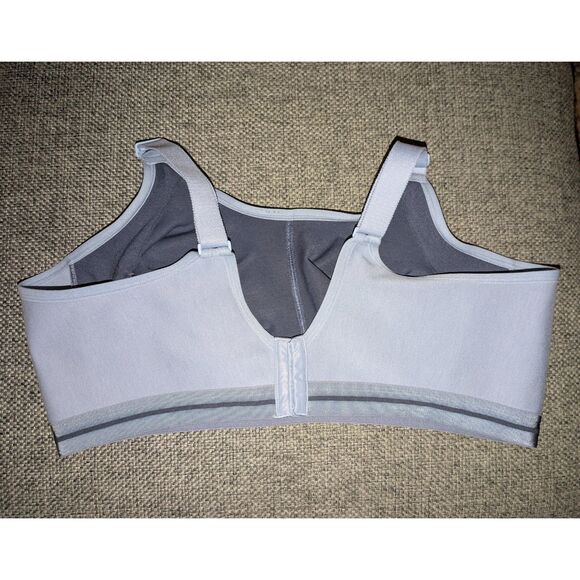 Lane Bryant Wireless Bra - Blue Lace - LIKE NEW - NO SIGNS OF WEAR - 46DDD - Picture 2 of 3